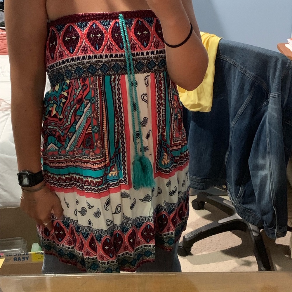 paisley shirt / possible dress (tunic)